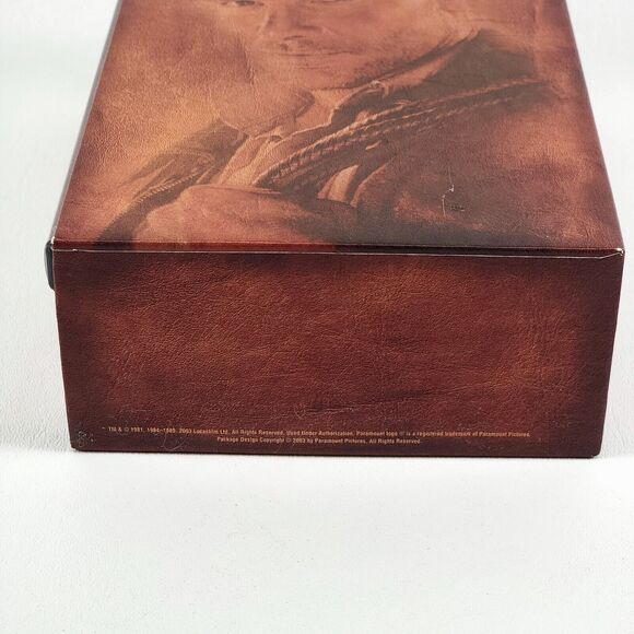 The Adventures of Indiana Jones Widescreen 4-Disc DVD Set Like New Harrison Ford - Picture 13 of 16